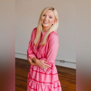 Pink Tunic Dress / Cover Up | Boutique Purchased | Lightly Worn | Size Small